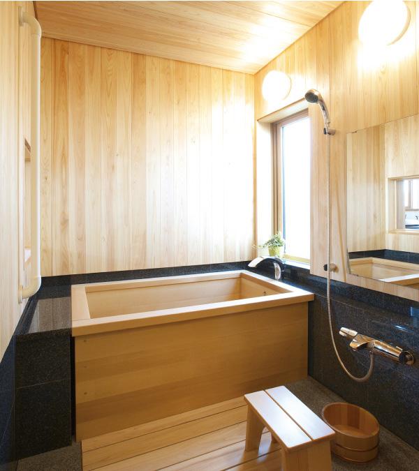オリジナル檜風呂「ほの香」